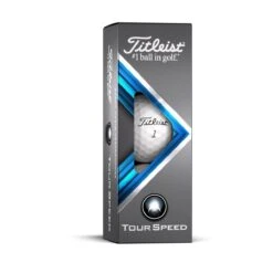 Titleist Tour Speed Golf Ball 2022 -golf 2022 tourspeed sleeve white right facing rgb