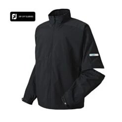 FootJoy Men's HydroLite Rain Jacket Zip-Off Sleeves -golf 23800 footjoy hydrolite rain jacket zip off sleeves