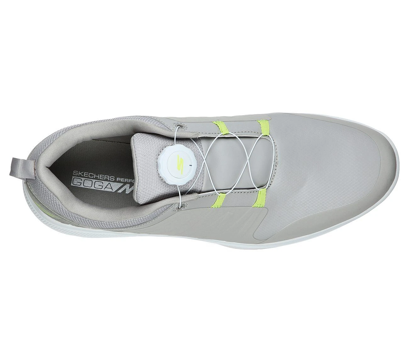 Skechers Men's Go Gole Torque Twist Grey/Lime Golf Shoe 5 Skechers Men's Go Gole Torque Twist Grey/Lime Golf Shoe - Image 3