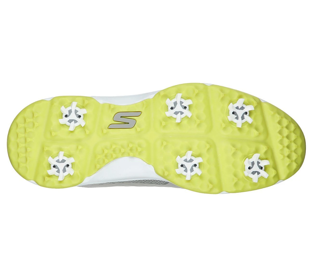 Skechers Men's Go Gole Torque Twist Grey/Lime Golf Shoe 6 Skechers Men's Go Gole Torque Twist Grey/Lime Golf Shoe - Image 4