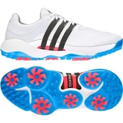 Adidas Men's 2022 Tour360 Infinity Golf Shoe - White/Blue