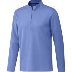 Adidas Men's 2023 3-Stripes 1/4 Zip Sweatshirt - Blue Fusion