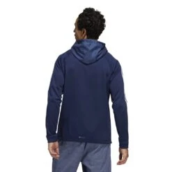 Adidas Men's 2023 3-Stripes Cold.RDY Hoodie - Navy -golf adidas mens 2023 3 stripes coldrdy hoodie navy 137459 c 3