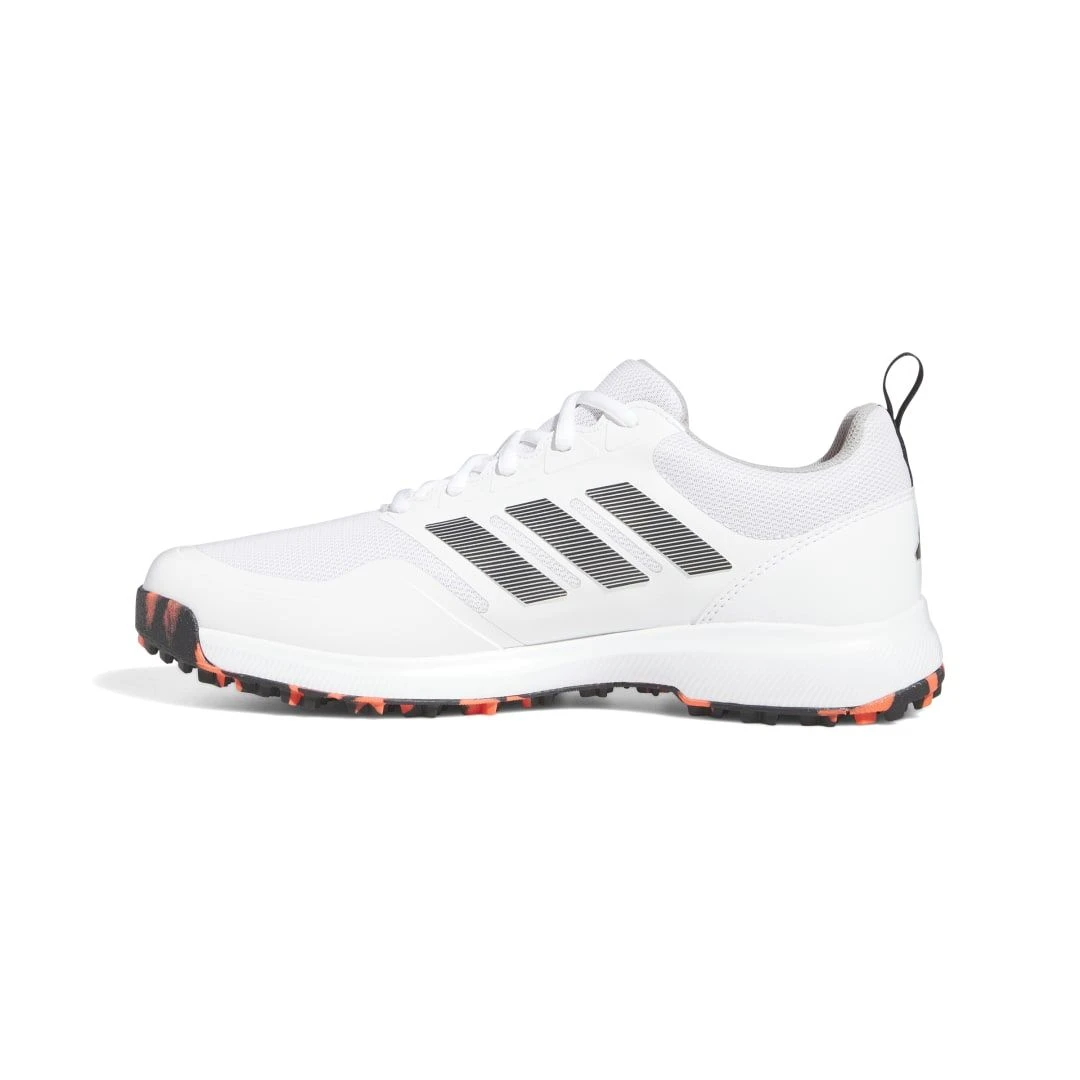 Adidas Men's 2023 Tech Response 3.0 Spikeless Golf Shoe - White/Black 6 Adidas Men's 2023 Tech Response 3.0 Spikeless Golf Shoe - White/Black - Image 4