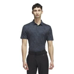 Adidas Men's Aerial Jacquard Polo 2023 - Arctic Night