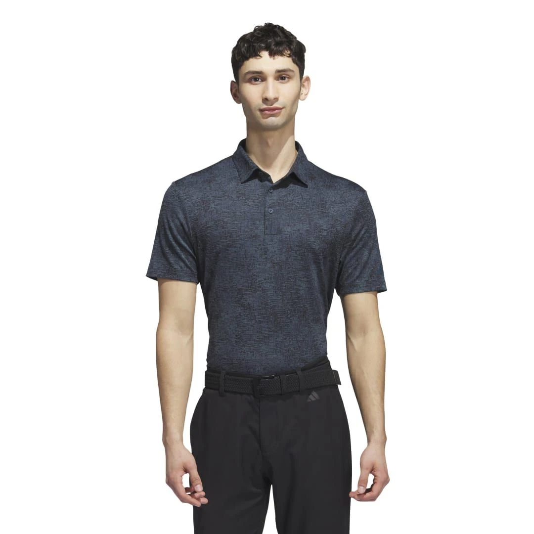 Adidas Men's Aerial Jacquard Polo 2023 - Arctic Night 3 Adidas Men's Aerial Jacquard Polo 2023 - Arctic Night