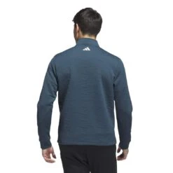 Adidas Men's DWR Quarter-Zip Sweatshirt 2023 - Arctic Night -golf adidas mens dwr quarter zip sweatshirt 2023 arctic night 145093 c 3