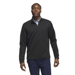 Adidas Men's DWR Quarter-Zip Sweatshirt 2023 - Black