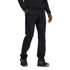 Adidas Men's Fall-Weight Pant - Black -golf adidas mens fall weight pant black 126373 c 3