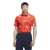 Adidas Men's Oasis Mesh Polo 2023 - Bright Red