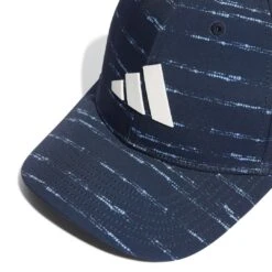 Adidas Men's Tour Print Snapback Hat 2023 - Navy -golf adidas mens tour print snapback hat 2023 navy 137561 c 4