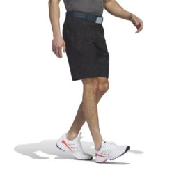 Adidas Men's Ultimate365 Print Golf Shorts 2023 - Black/Grey Three -golf adidas mens ultimate365 print golf shorts 2023 blackgrey three 144876 c 4