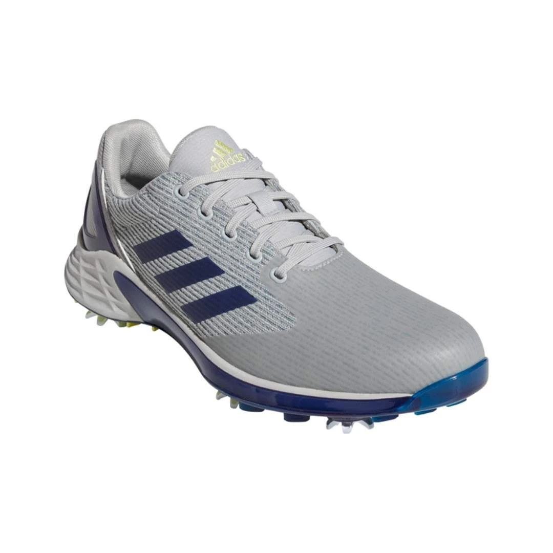 Adidas Men's ZG21 Motion Recycled Polyester Golf Shoe - Grey/Blue 4 Adidas Men's ZG21 Motion Recycled Polyester Golf Shoe - Grey/Blue - Image 2