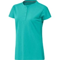 Adidas Women's 2022 Essentials Primegreen Crew Polo - Semi Mint Rush