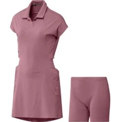 Adidas Women's 2022 Go-To Golf Dress - Pink Strata