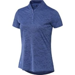 Adidas Women's 2023 Jacquard Polo - Blue Fusion