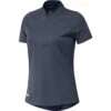 Adidas Women's 2023 Texture Polo - Navy -golf adidas womens 2023 texture polo navy 137515 c 1