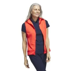 Adidas Women's COLD.RDY Vest 2023 - Bright Red -golf adidas womens coldrdy vest 2023 bright red 145129 c 3