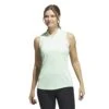Adidas Women's Essentials Sleeveless Polo 2023 - Lucid Lemon -golf adidas womens essentials sleeveless polo 2023 lucid lemon 144945 c 1