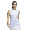 Adidas Women's Essentials Sleeveless Polo 2023 - Wonder Blue -golf adidas womens essentials sleeveless polo 2023 wonder blue 144949 c 1