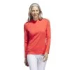 Adidas Women's Performance Golf Hoodie 2023 - Bright Red