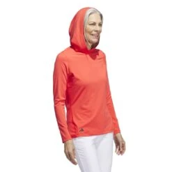Adidas Women's Performance Golf Hoodie 2023 - Bright Red -golf adidas womens performance golf hoodie 2023 bright red 145061 c 3