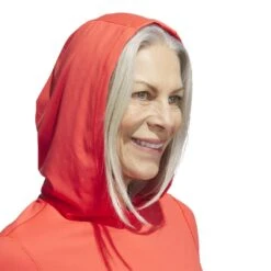 Adidas Women's Performance Golf Hoodie 2023 - Bright Red -golf adidas womens performance golf hoodie 2023 bright red 145061 c 4