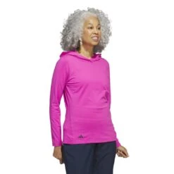 Adidas Women's Performance Golf Hoodie 2023 - Fuschia -golf adidas womens performance golf hoodie 2023 fuschia 137286 c 3