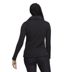 Adidas Women's Polar Fleece Jacket 2023 - Black -golf adidas womens polar fleece jacket 2023 black 135955 c 2