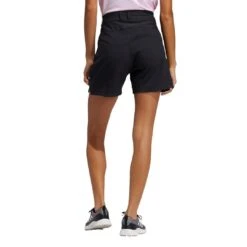 Adidas Women's Solid 5-Inch Shorts - Black -golf adidas womens solid 5 inch shorts black 126699 c 2