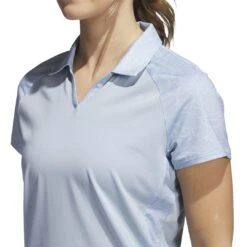 Adidas Women's Ultimate365 Printed Polo 2023 - Wonder Blue -golf adidas womens ultimate365 printed polo 2023 wonder blue 144933 c 4