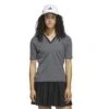 Adidas Women's Ultimate365 Tour No-Show Half-Sleeve Golf Polo 2023 - Black -golf adidas womens ultimate365 tour no show half sleeve golf polo 2023 black 137278 c 1