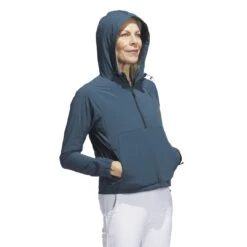 Adidas Women's Ultimate365 Tour Wind.RDY Hoodie 2023 - Arctic Night -golf adidas womens ultimate365 tour windrdy hoodie 2023 arctic night 145109 c 3