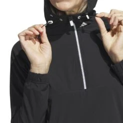 Adidas Women's Ultimate365 Tour Wind.RDY Hoodie 2023 - Black -golf adidas womens ultimate365 tour windrdy hoodie 2023 black 145113 c 4