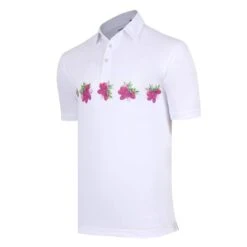 Backspin Men's Azaleas Golf Polo 2023