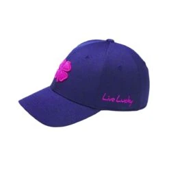 Black Clover Lucky Heather Razz Fitted Hat -golf black clover lucky heather razz 2
