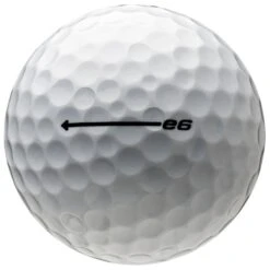 Bridgestone 2021 E6 Golf Balls -golf bridgestone e6 golf balls 2021 ball side