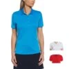 Callaway Women's 2022 Solid Swing Tech Polo -golf cap 22 swing tech knit main 1