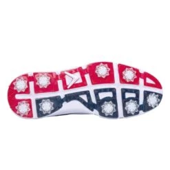 Callaway Men's Coronado V3 Golf Shoe - White/Blue/Red -golf cap cg410wbd corodado v3 2