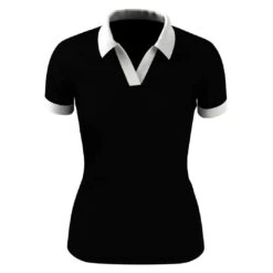 Callaway Women's Color Block V-Placket Polo -golf cap v placket color block caviar