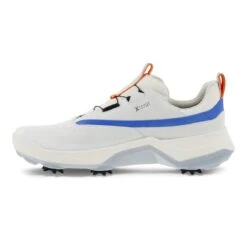 ECCO Men's Biom G5 Golf Shoe - White/Regatta -golf ecco mens biom g5 golf shoe whiteregatta 141275 c 4