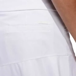 Adidas Women's Ultimate 365 16 Inch White Frill Skort -golf fk0531 app on model detail 1 white