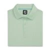 FootJoy Men's Micro-Floral Polo 23 - Palm Green -golf foo 29180 micro floral lisile