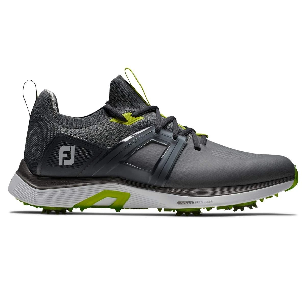 FootJoy Men's Hyperflex Gray/Lime Golf Shoe - 51044 3 FootJoy Men's Hyperflex Gray/Lime Golf Shoe - 51044
