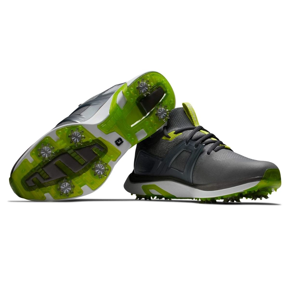FootJoy Men's Hyperflex Gray/Lime Golf Shoe - 51044 7 FootJoy Men's Hyperflex Gray/Lime Golf Shoe - 51044 - Image 5