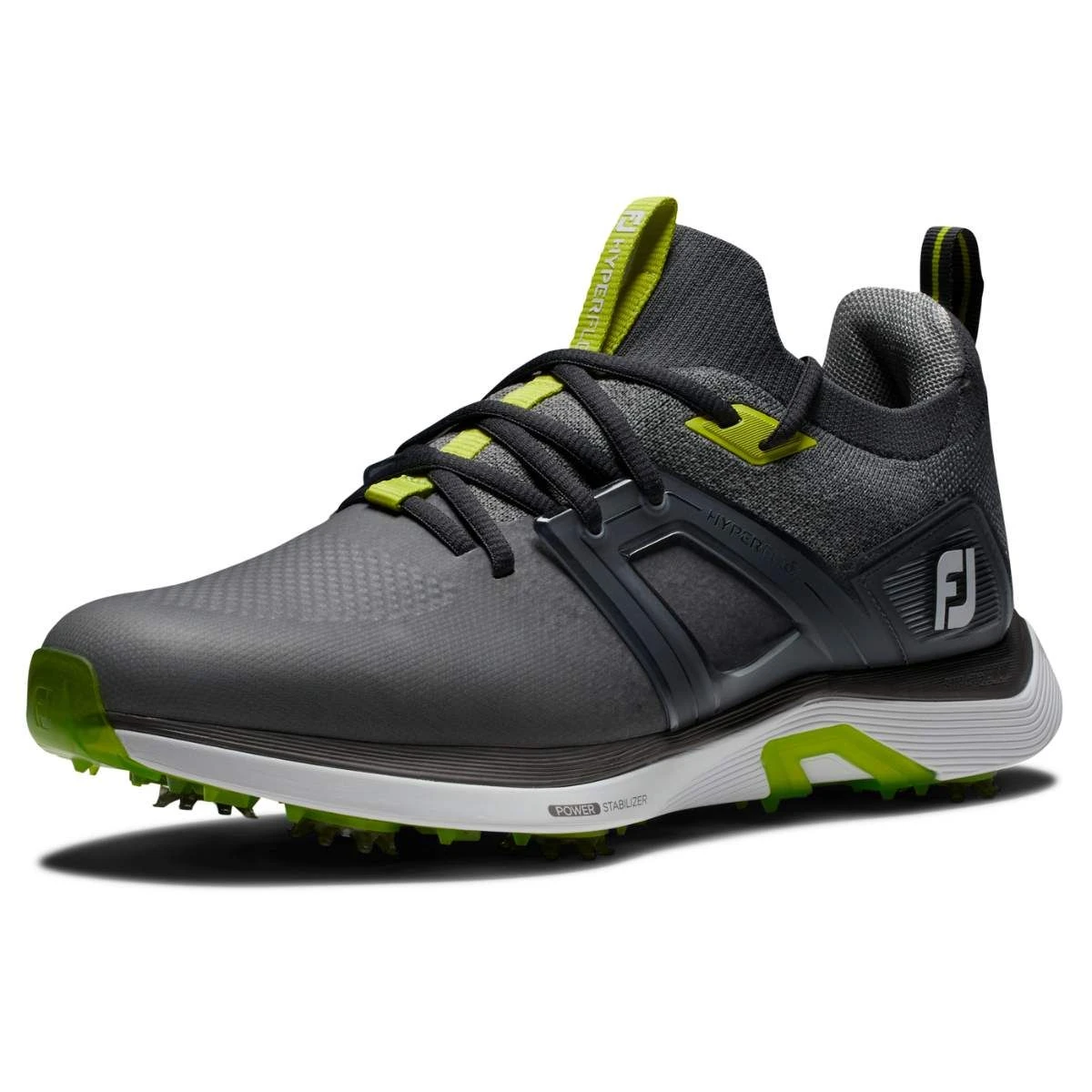 FootJoy Men's Hyperflex Gray/Lime Golf Shoe - 51044 8 FootJoy Men's Hyperflex Gray/Lime Golf Shoe - 51044 - Image 6