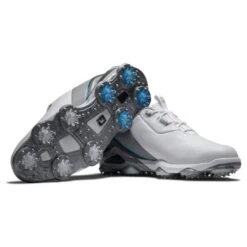 FootJoy Men's Tour Alpha White/Gray Golf Shoe - Previous Season Style 55506 -golf foo 55506 tour alpha 4