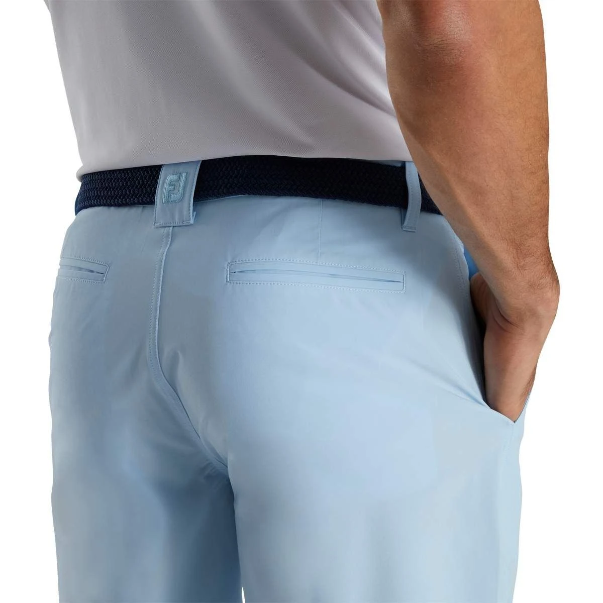 FootJoy Men's 2022 Lightweight Short - Light Blue 6 FootJoy Men's 2022 Lightweight Short - Light Blue - Image 4