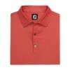 FootJoy Men's 2022 Slub Yarn Polo - Coral 2 FootJoy Men's 2022 Slub Yarn Polo - Coral -golf footjoy mens 2022 slub yarn polo coral 130573 c 1
