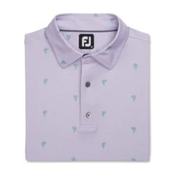 FootJoy Men's Cactus Print Lisle Golf Polo 2023 - Watermelon -golf footjoy mens cactus print lisle golf polo 2023 watermelon 145315 c 4